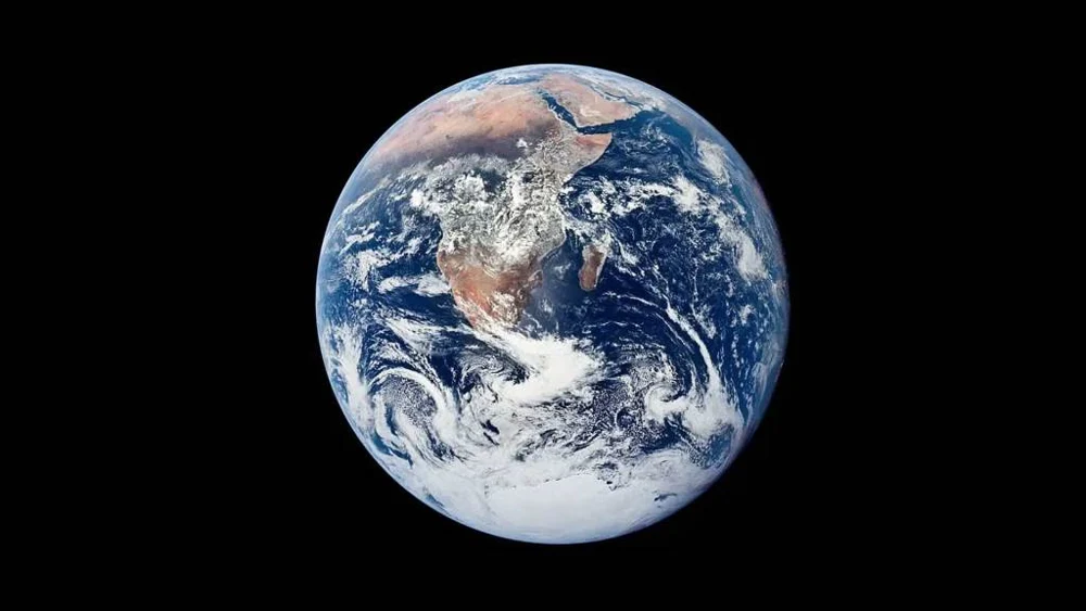 Apollo 17’den Dünya görünümü